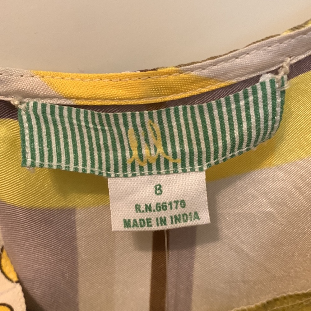 Anthropologie: Lil sleeveless silk blouse, size 8. - Picture 3 of 6